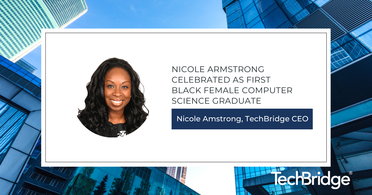 Nicole Armstrong Celebrated as First Black Female Computer Science Graduate